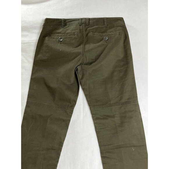 Daughters of the Liberation Anthropologie Washed‎ Olive Green Cargo Trousers 6 - Picture 9 of 10
